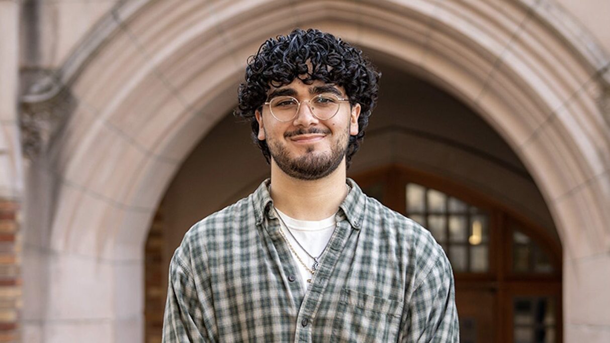 Lorenzo McCleese, third-year Departmental Honors student. Photo by Jayden Becles, courtesy of UAA.